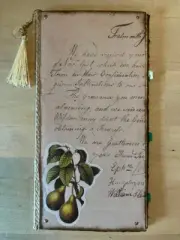 #37 HAND MADE Junk Journal Embellishment, NOTEBOOK, Stand Alone