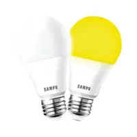 在飛比找PChome24h購物優惠-【SAMPO 聲寶】 E27 LED燈泡 節能燈泡 省電 1