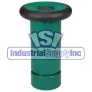 Fire Hose Nozzle | 3/4" Garden Hose Thread GHT | Polycarbonate | Green