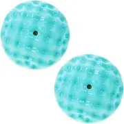 Toyvian 2pcs Pet Ball Thrower: Dogs Teething Tennis Balls - Aggressive Chewer Toys for Outdoor Activities - Interactive Pet Chew Teething Toys