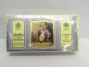 Vintage SET OF 3 Yardley English Lavender Soap. Victorian lady 3.5 oz bars NOS