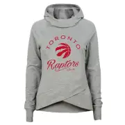 Outerstuff NBA Youth Girls (7-16) Toronto Raptors The Bridge Funnel Neck Hoodie