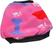 PERSELOSO 1Pc Cozy Warm Pet Vest for Dogs Stylish Fleece Pullover Clothes for Winter Parties Adorable Design for Daily Wear Special Occasions Like Christmas