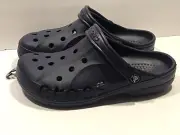 CROCS BAYA CLOG - NAVY BLUE - MENS SIZE 8 / WOMENS SIZE 10 - SANDALS SLIPPERS