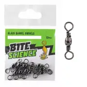 Bite Science Black Barrel Fishing Swivel Pre Pack - Choose Size BRAND NEW @ eBay