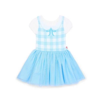 The Wizard of Oz Toddler Girl Dorothy Cosplay Sweater Dress 3T