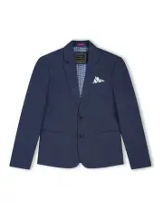 [Indie Kids by Industrie] The Palermo Herringbone Blazer (8-14 years) in Dark Navy