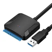 Rovtop 0.4m USB 3.0 SATA Cables Converter Male to 2.5/3.5 Inch HDD/SSD Drive Wire Adapter Wired Convert Cables