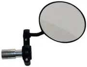 Oxford Bar End Mirror, black One Size