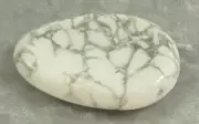 Howlite Polished Worry Stone