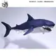 下殺-【贈送製作工具】3D紙模型 遊弋的鯊魚 幾何摺紙 3D立體紙模型 DIY手工創意擺件 壁掛牆飾 裝飾擺件