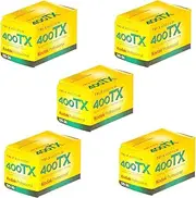 Kodak Tri-X 400TX Professional ISO 400, 36mm, Black and White Film (Pack of 5)