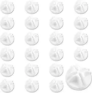 24Pcs Wire Cube Connectors,White Plastic Connector,Wire Cube Connectors for Modular Closet Storage Organizer for Modular Closet Storage Organizer and Wire Shelf (white)
