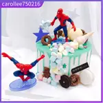 SPIDERMAN CAKE FIGURE SUPER HERO THEME CAKE TOPPER KIDS BABY