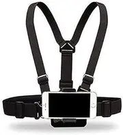 Cellphone Selfie Chest Mount Chest Harness Strap with Cell Phone Clip for iPhone Xs XR Max X 8 7 6 + Samsung Galaxy Note LG Sony