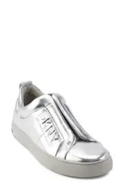 DKNY Abelina Sneaker in Silver at Nordstrom, Size 10