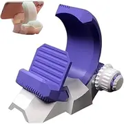 3D Printed Herringbone Gear Phone Stand, Rechargeable Angle Adjustable Phone Holder,Gear Knob Tilt Angle Mobile Support for Desk,Home and Office - Compatible Smartphone(#a)