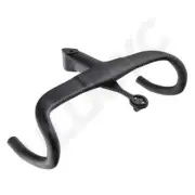 380-440mm Road Bike Aero Integrated Handlebar Carbon Mount Bicycle Drop Bar