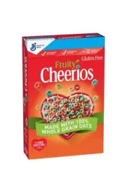 Brand New Family Size Fruity Cheerios Gluten Free Whole Grain Cereal 18.4oz