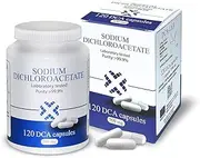 DCA - Sodium Dichloroacetate 500mg - Purity >99.9%, Made in Europe, Certificate of Analysis Included, Tested in a Certified Laboratory, Buy Directly from Manufacturer, 120 Capsules