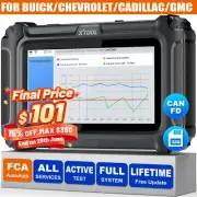 XTOOL IP500 Bidirectional OBD2 Scanner Diagnostic Tool for Chevrolet Cadillac GM