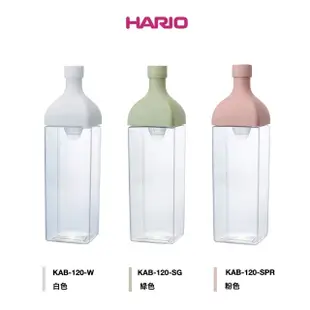 【HARIO】角瓶冷泡茶壺-二入組(三色任選)