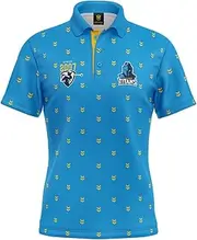 NRL 'Mulligan' Golf Polo - Gold Coast Titans - Adult - Mens - Polo