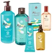 Yves Rocher Monoi Tahiti Body Care Shower Gel - Body Milk - Hand Cream - Perfume