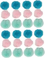 VILLFUL Create Unique DIY Projects 30pcs Fluffy Clothing Balls Rabbit Hair Plush Balls for Hat Shoes and Decor