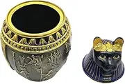 YAVQVIN Urns for Dogs | Commemorative Dog Ashes Urn - Hollow Coffin Box Engraved Keepsakes for Remembrance Burial Sympathy Death Funeral Cat