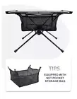 WESTTUNE Camping Folding Table Portable Aluminum Alloy Lightweight Table