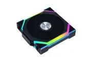 Lian Li Uni Fan 120mm SL Wireless Reverse Blade ARGB 4-Pin PWM Black Fan (12RSL1W1B)