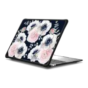 MacBook Air 13-inch (M1 / Intel) Impact Case Navy Blossom Love by Nature Magick