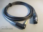 Canare L-4E6S Star Quad | Gold XLR Female to Right 1/4" TS | Unbalanced Cable
