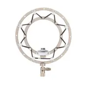BLUE RINGER SILVER/GOLD Shock Mount for SNOWBALL USB Mic 836213004579 Streaming