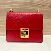 在飛比找PopChill優惠-[二手] GUCCI Padlock GG supreme 