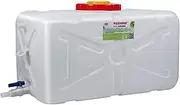 VERYMUSH 25L/50L/75L/100L/150L/200L/300L Outdoor Water Tank Thickened Plastic Water Storage Container, Portable Household Water Storage Bucket,Camping Water Storage Tank