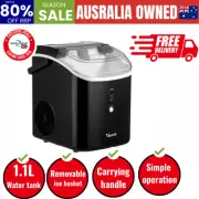 Nugget Portable Ice Maker with Ice Cube Scoop 15kg Black
