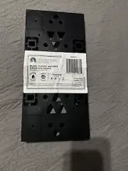 Architectural Mailboxes Bracket Mailbox Mounting Board Plastic Black