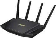 ASUS RT-AX58U (AX3000) Dual Band WiFi 6 Extendable Router, Subscription-free Network Security, Instant Guard, Advanced Parental Control Built-in VPN, AiMesh Compatible, Gaming & Streaming, Smart Home