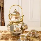 Porcelain Tea Set Tea Cup And Saucer Set for Birthday