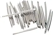 VICASKY Replacement Metal Fret Wire for Bass Guitar 24 Frets 2.9mm Perfect for Guitar Building