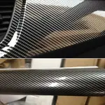 3D CARBON FIBER ROLL CAR WINDOW AUTO STICKER TRIM COVER CAR