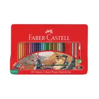 在飛比找momo購物網優惠-【Faber-Castell】輝柏 油性色鉛筆 鐵盒 48色