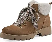 [WHITE MOUNTAIN] Women's Gloving Faux Fur Hiker Bootie