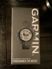 Garmin Forerunner 245 Music GPS Smart Watch - Black - (0100212030)