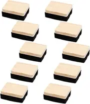 STOBOK 10pcs Mini Memo Board Eraser Dry Erase Chalkboard Eraser Chalk Cleaner for School Classroom