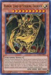Yu-Gi-Oh! - Hamon, Lord of Striking Thunder (DUSA-EN097) - Duelist Saga - NM