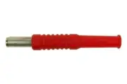 CONN, Banana, PLUG, 10A, SOLDER, RED, Banana Test Connectors, Qty.5 CL1471F