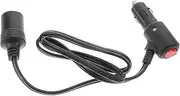 MUCKLILY Car Cigarette Lighter Extension Cord Power Cable for-car Electronics Easy Installation Compatible with All Vehicles